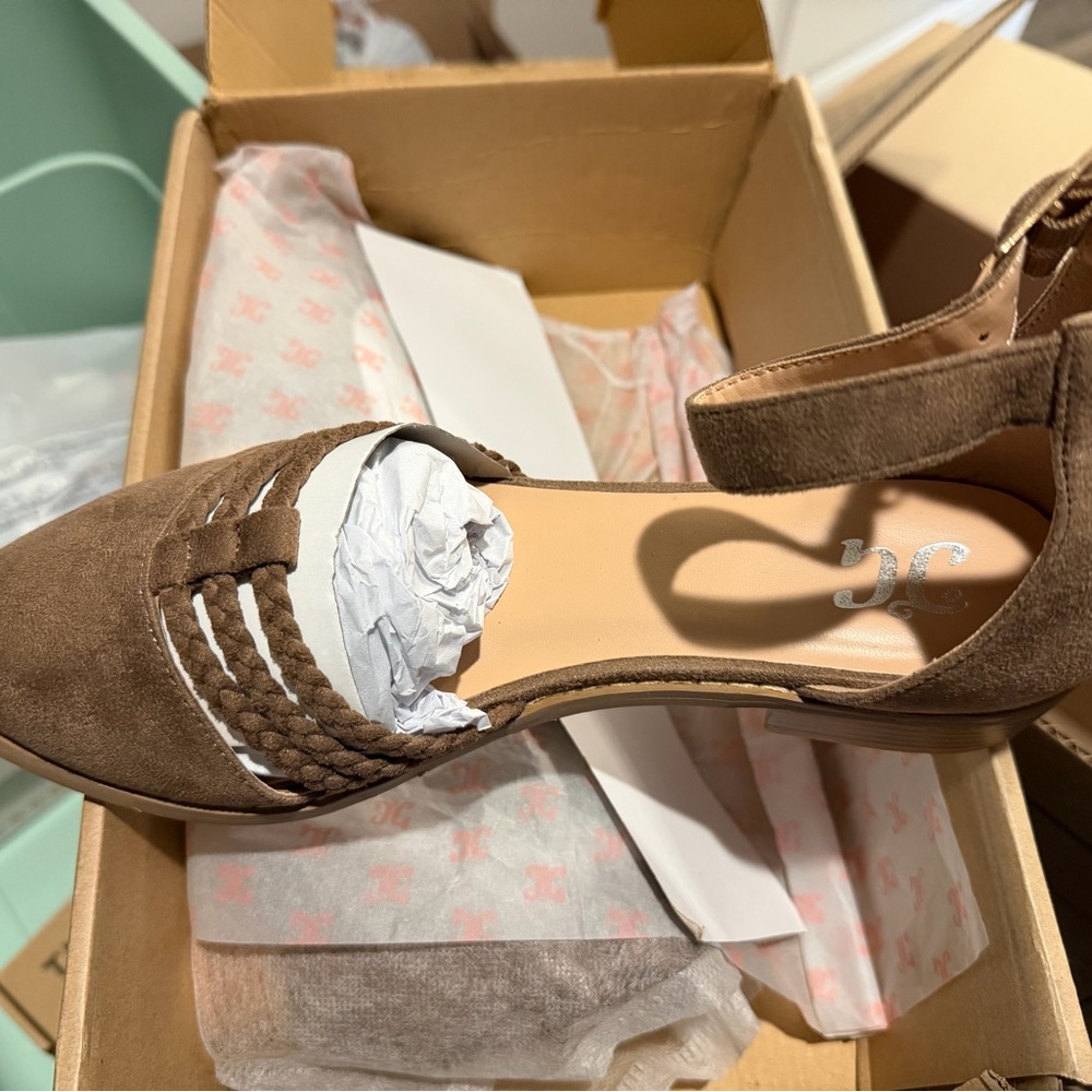 Brown Suede Women's Shoes